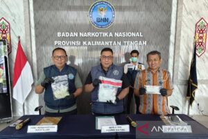 Bnnp Kalteng Bongkar Jaringan Sabu 1,8 Kg Di Kotim