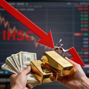 Ihsg Melemah Tajam 4 Persen: Investor Beralih Ke Emas Dan Dolar