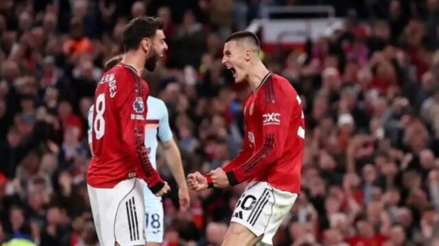 Manchester United Tekuk Brentford 2-1, Posisi Tiga Besar Makin Kokoh