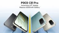 Poco C81 Pro Resmi Meluncur Global, Layar 6,9 Inci 120Hz Dan Baterai 6.000Mah Mulai Rp1,7 Jutaan