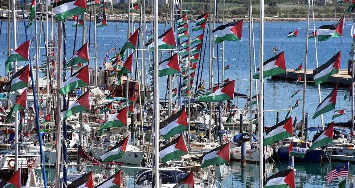 Ketegangan memanas, israel dituding bajak sumud flotilla menuju gaza Ketegangan Memanas, Israel Dituding Bajak Sumud Flotilla Menuju Gaza