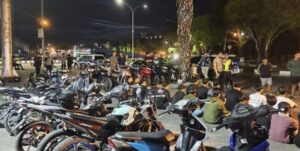 Polresta Palangka Raya Ancam Penonton Balap Liar Dengan Kurungan 1 Tahun