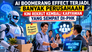 Ai Boomerang Effect Terjadi, Banyak Perusahaan Kini Rekrut Kembali Karyawan Yang Sempat Di-Phk