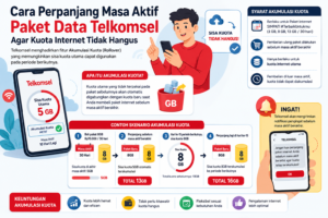 Cara Perpanjang Masa Aktif Paket Data Telkomsel Agar Kuota Internet Tidak Hangus, Ini Syaratnya