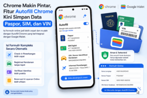 Chrome Makin Pintar, Fitur Autofill Chrome Kini Simpan Data Paspor, Sim, Dan Vin