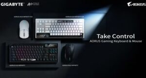 Gigabyte Perkenalkan Aorus Infinity Di Computex 2026, Keyboard Oled Dan Mouse 8.000 Hz Siap Bidik Gamer Kompetitif