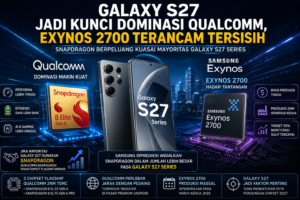 Galaxy S27 Jadi Kunci Dominasi Qualcomm, Exynos 2700 Terancam Tersisih