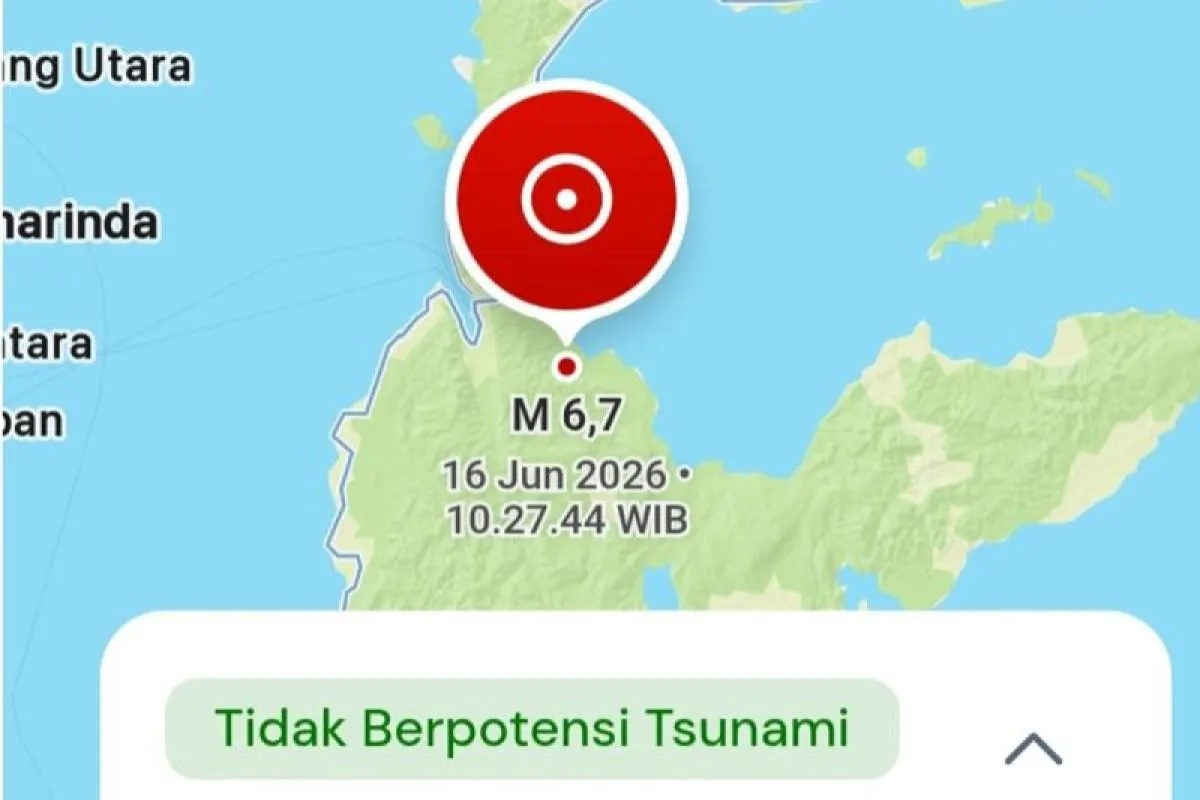 Gempa palu berkekuatan 6,7 magnitudo picu kepanikan, bmkg sebut tidak berpotensi tsunami Gempa Palu Berkekuatan 6,7 Magnitudo Picu Kepanikan, Bmkg Sebut Tidak Berpotensi Tsunami