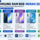 Hp Samsung Ram 8Gb Murah 2026, Ini 7 Pilihan Galaxy A Series Dengan Spek Mumpuni