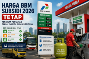 Harga Bbm Subsidi 2026 Tetap, Kenaikan Pertamax Dinilai Tak Picu Inflasi Signifikan
