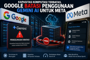 Kapasitas Komputasi Terbatas, Google Batasi Penggunaan Gemini Ai Untuk Meta