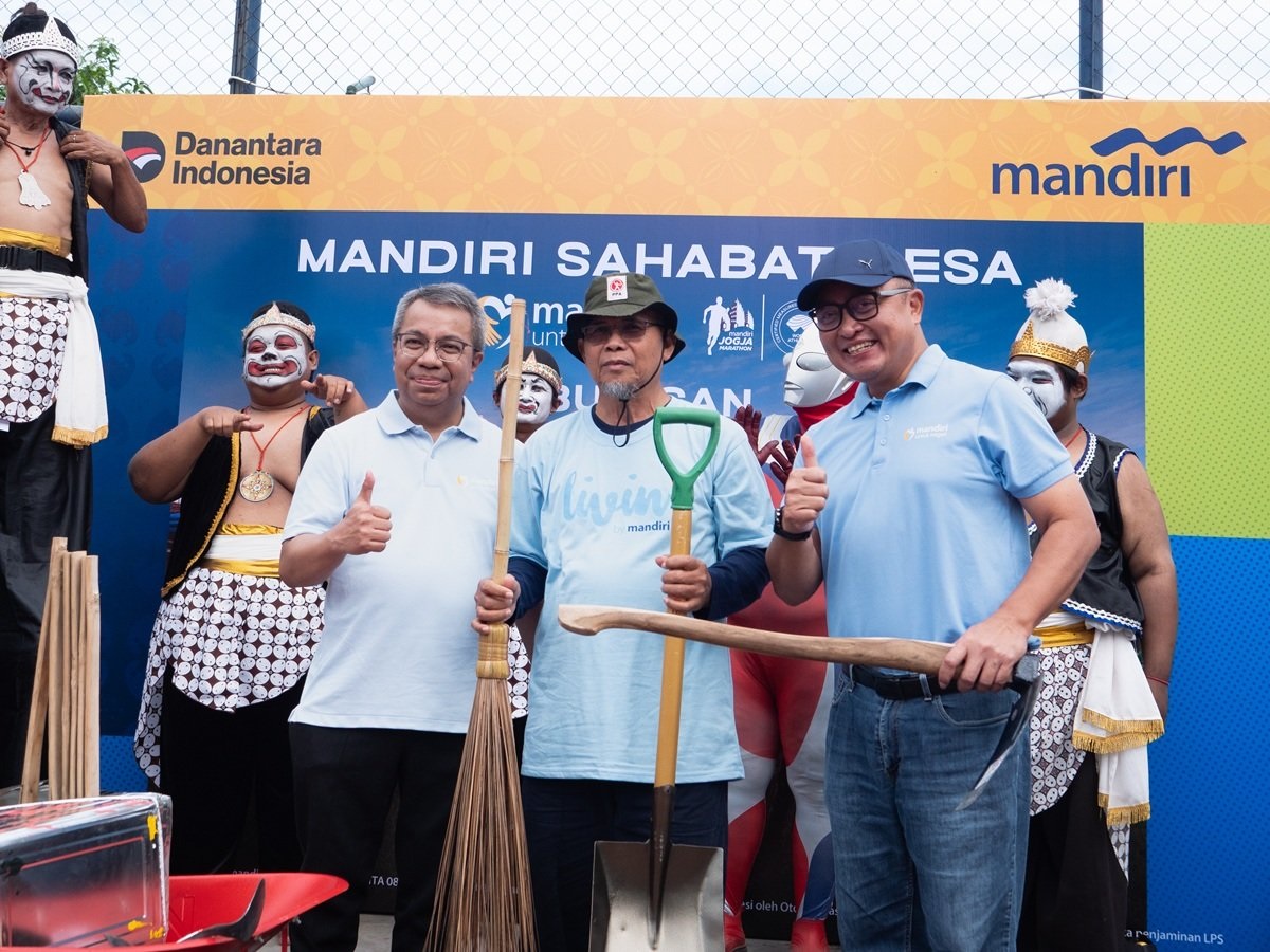 Mandiri sahabat desa dorong pembangunan 28 desa di jalur mandiri jogja marathon 2026 Mandiri Sahabat Desa Dorong Pembangunan 28 Desa Di Jalur Mandiri Jogja Marathon 2026