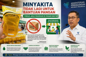 Pemerintah Pastikan Minyakita Tidak Lagi Untuk Bantuan Pangan, Fokus Jaga Pasokan Di Pasar