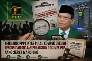 Pengurus Ppp Lintas Pulau Kompak Dukung Pengusutan Dugaan Pemalsuan Dokumen Ppp Yang Seret Mardiono