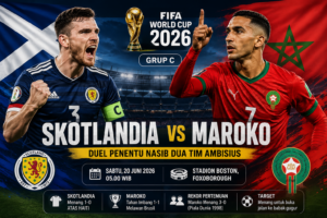 Prediksi Skotlandia Vs Maroko Piala Dunia 2026, Duel Penentu Nasib Dua Tim Ambisius