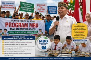 Program Mbg Di Kalteng Jadi Andalan Gizi Anak, Gubernur Agustiar Dorong Evaluasi Menyeluruh