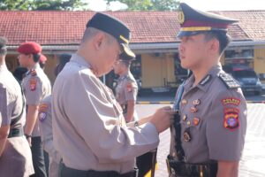 Sertijab Polres Kobar, Delapan Pejabat Berganti Termasuk Kasat Reskrim Dan Kapolsek