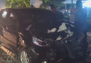 Tabrakan Beruntun Di Palangka Raya Libatkan 5 Kendaraan, Tiga Pengendara Motor Terluka