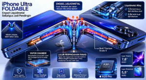 Iphone Ultra Foldable Siapkan Teknologi Baru, Engsel Liquidmetal Kini Jadi Pendingin