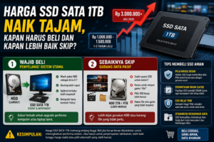 Harga Ssd Sata 1Tb Naik Tajam, Kapan Harus Beli Dan Kapan Lebih Baik Skip