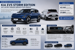 Kia Ev5 Storm Edition Resmi Dibuka Untuk Pemesanan, Simak Spesifikasi Dan Harganya