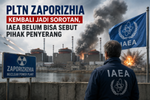 Pltn Zaporizhia Kembali Jadi Sorotan, Iaea Belum Bisa Sebut Pihak Penyerang