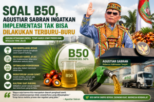 Soal B50, Agustiar Sabran Ingatkan Implementasi Tak Bisa Dilakukan Terburu-Buru