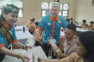 Bupati Gunung Mas Kunjungi Sekolah Luar Biasa Negeri Kuala Kurun