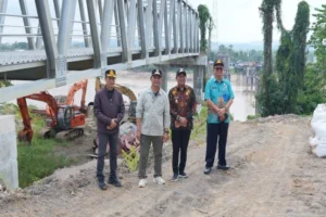Bupati Shalahuddin: Pembangunan Jembatan Lemo Dan Pdam Jingah Harus Sesuai Target