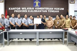 Kanwil Kemenkum Kalteng Harmonisasikan Empat Produk Hukum Kabupaten Murung Raya