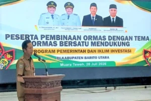 Pemkab Barito Utara Ajak Ormas Dukung Program Pemerintah Dan Iklim Investasi