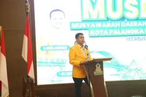 Sudarto Terpilih Sebagai Ketua Dpd Golkar Kota Palangka Raya Hingga 2030