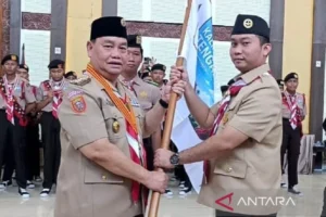Bupati Kotim Beri Motivasi 104 Peserta Jambore Nasional Xii 2026, Siap Mengharumkan Nama Daerah