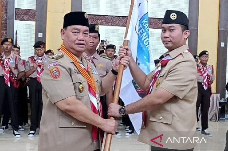 Bupati kotim beri motivasi 104 peserta jambore nasional xii 2026, siap mengharumkan nama daerah Bupati Kotim Beri Motivasi 104 Peserta Jambore Nasional Xii 2026, Siap Mengharumkan Nama Daerah