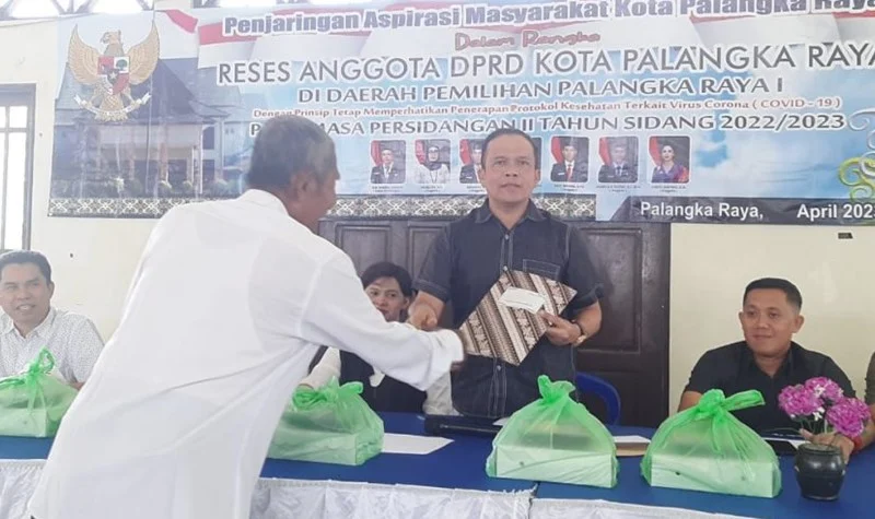Hasil reses palangka raya: tindakan nyata atas aspirasi warga Hasil Reses Palangka Raya: Tindakan Nyata Atas Aspirasi Warga