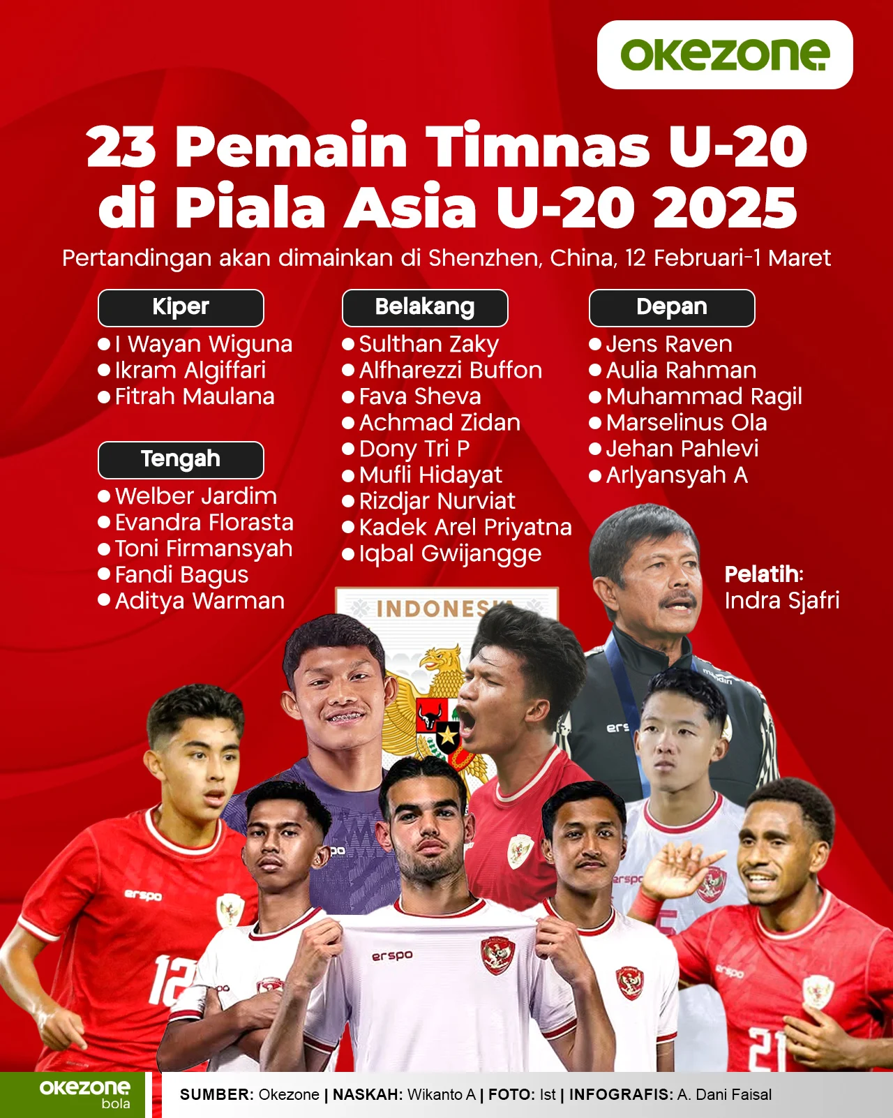 Jadwal timnas indonesia u-20 di kualifikasi piala asia 2027: siaran langsung, lokasi, dan link streaming Jadwal Timnas Indonesia U-20 Di Kualifikasi Piala Asia 2027: Siaran Langsung, Lokasi, Dan Link Streaming