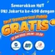 Kado Khusus Pemprov Dki Jakarta: Naik Transjakarta Sampai Mikrotrans Bayar Rp 1, Sambut Hut Ke-81 Ri