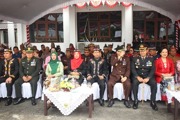 Kapolres gumas hadiri upacara hut ke-81 ri, dorong kebersamaan antar lembaga di gunung mas Kapolres Gumas Hadiri Upacara Hut Ke-81 Ri, Dorong Kebersamaan Antar Lembaga Di Gunung Mas