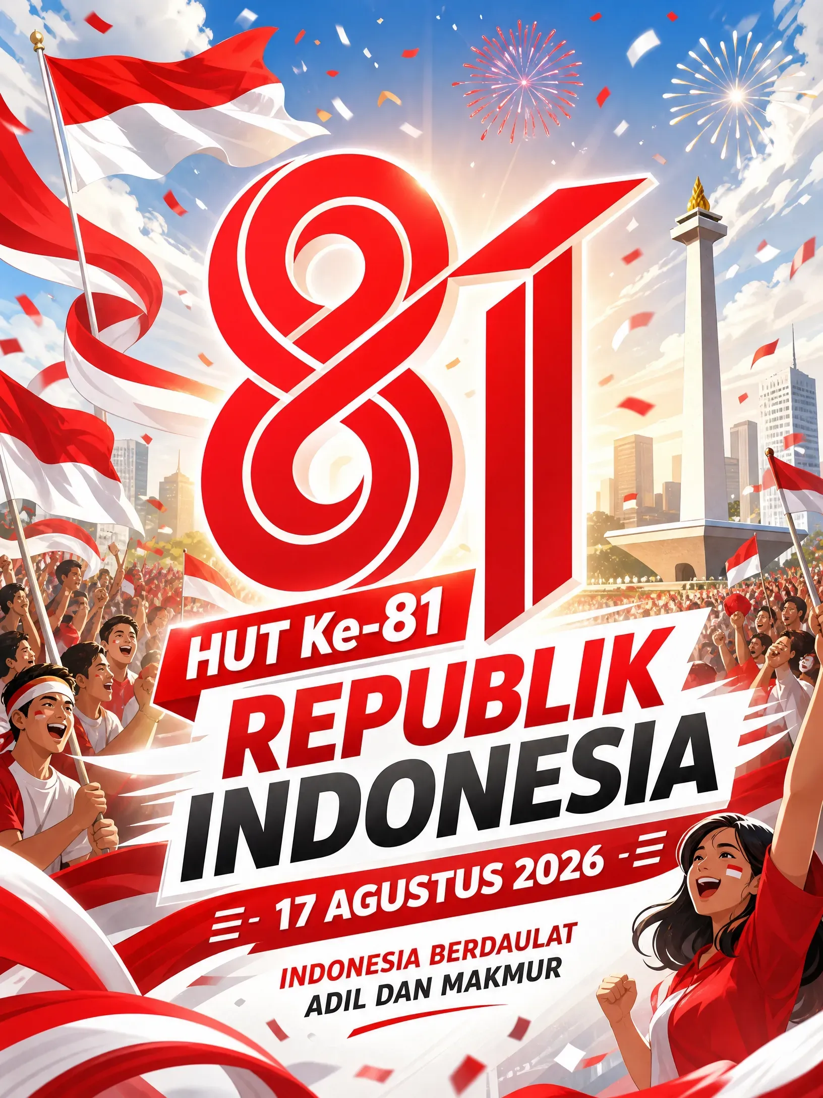 Merayakan hut ri ke-81 dengan penuh semangat dan kreativitas Merayakan Hut Ri Ke-81 Dengan Penuh Semangat Dan Kreativitas