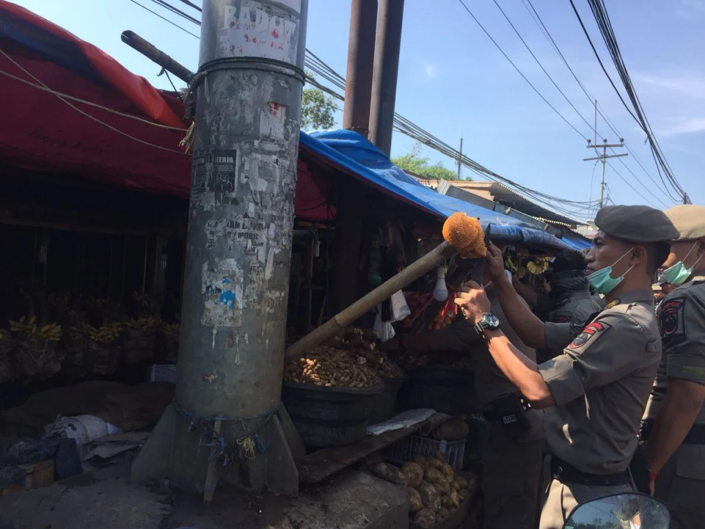 Pasar cisalak depok ditata, ratusan lapak ilegal dibongkar Pasar Cisalak Depok Ditata, Ratusan Lapak Ilegal Dibongkar