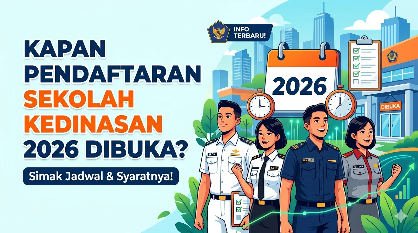 Pendaftaran cpns 2026 sekolah kedinasan dibuka, simak informasi pentingnya Pendaftaran Cpns 2026 Sekolah Kedinasan Dibuka, Simak Informasi Pentingnya