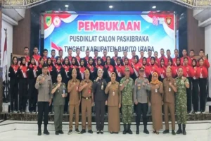 Persiapan Hut Ke-81 Kemerdekaan: 45 Calon Paskibraka Barito Utara Ikuti Pemusatan Diklat