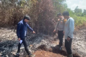 Polres Kotim Tetapkan Satu Tersangka Pembakar Lahan, Upaya Penanganan Kebakaran Hutan