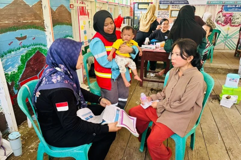 Pt smm dukung germas wujudkan pola hidup sehat di dusun teluk Pt Smm Dukung Germas Wujudkan Pola Hidup Sehat Di Dusun Teluk