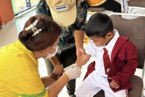 Ratusan Siswa Sekolah Rakyat Gunung Mas Ikuti Ckg Untuk Meningkatkan Kesehatan