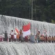 Semangat Merah Mutih Berkibar Di Palangka Raya: Upacara Hut Ke-81 Ri Terpadu Di Tengah Asap Karhutla
