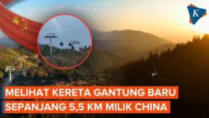Struktur Utama Kereta Gantung Yang Hubungkan China-Rusia Telah Rampung, Membuka Era Baru Kerjasama