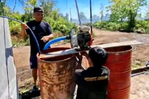 Warga Graha Pramuka Sampit Siap Hadapi Karhutla Dengan Alat Pemadam Sederhana