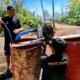 Warga Graha Pramuka Sampit Siap Hadapi Karhutla Dengan Alat Pemadam Sederhana