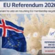 Iceland Eu Referendum: Penolakan Votasi Menutup Negosiasi Keanggotaan Ue, Tantangan Keamanan Meningkat